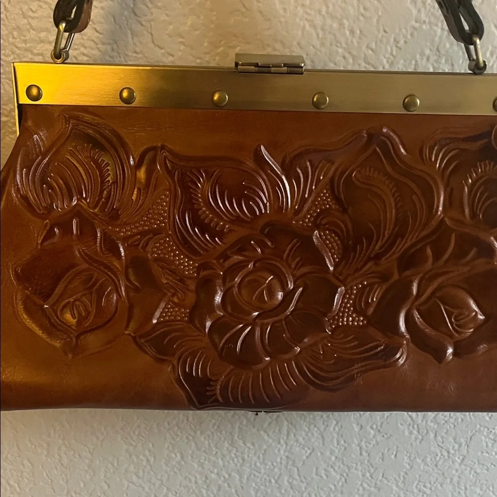 Patricia Nash Ferrara Leather Satchel - Picture 6 of 14